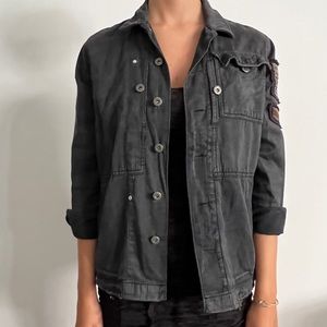 Free People Dark Grey Jacket